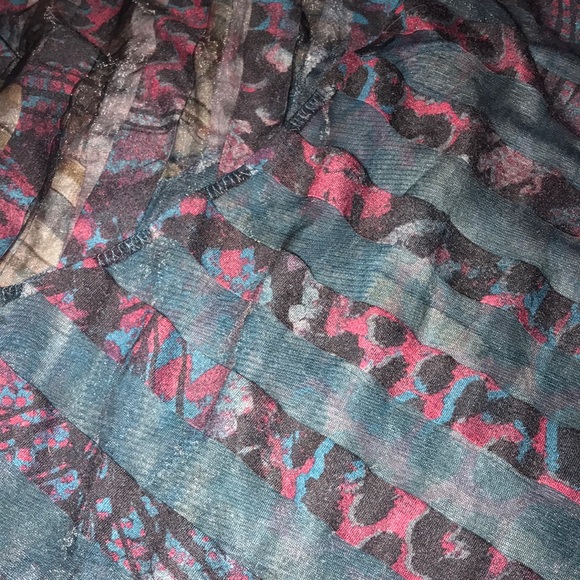 Daytrip open back cut out balloon sleeve Sz L ❤️ - Picture 5 of 9